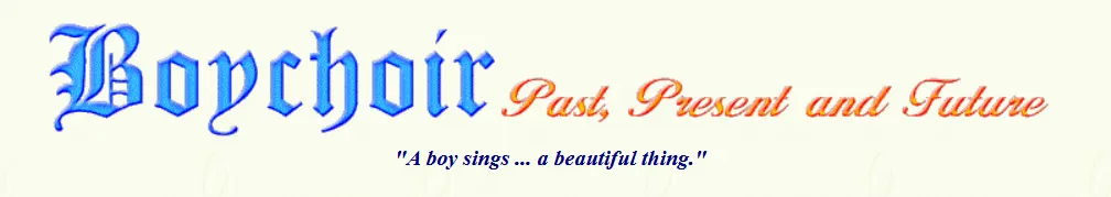 Boychoir - Past, Present and Future